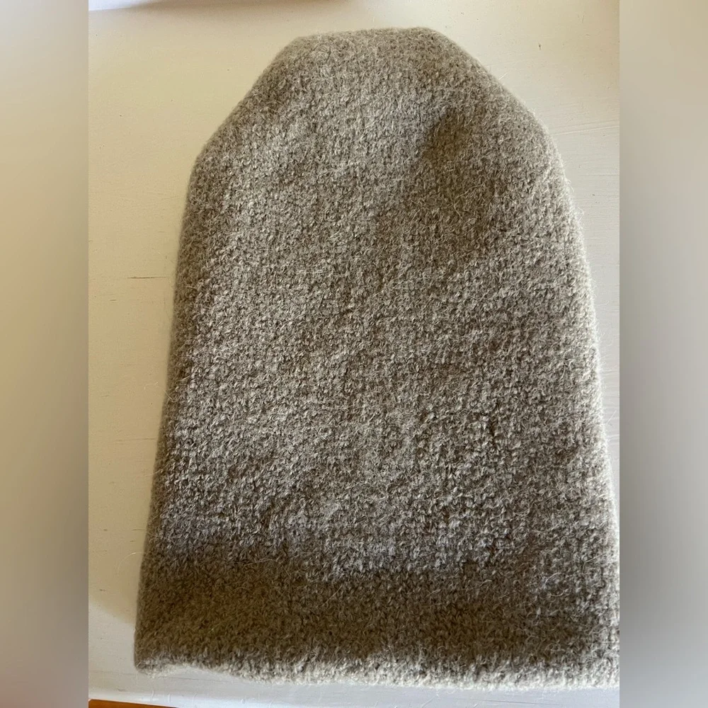 $220 Lauren Manoogian Alpaca Carpenter Hat in Willow - Picture 9 of 12
